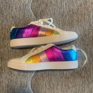 Kurt Geiger rainbow shoes